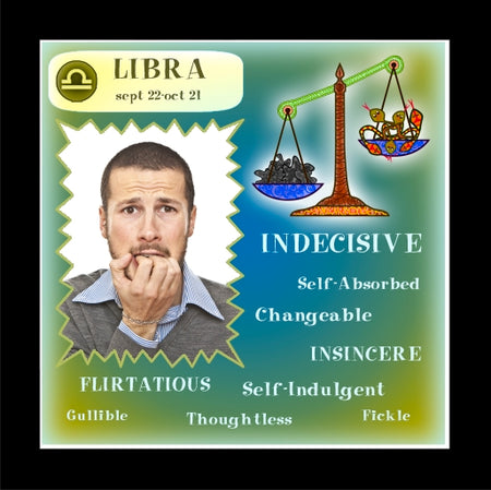 LIBRA 'Not so Positive' Tile
