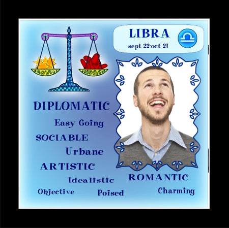 LIBRA 'Positive' Tile