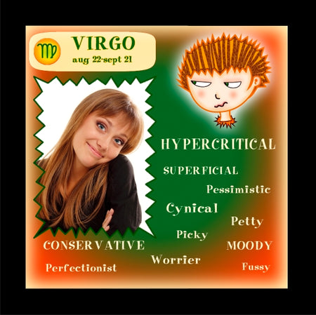 VIRGO 'Not so Positive' Tile