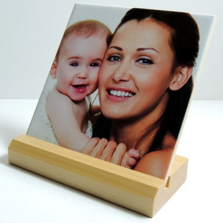 6" Tile Stand - Alderwood