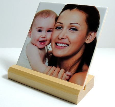 6" Tile Stand - Alderwood