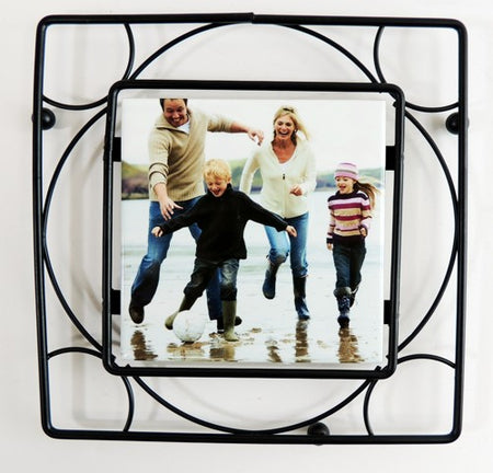 Black Iron Trivet for 4" x 4" Tile