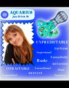 AQUARIUS 'Not so Positive' Tile