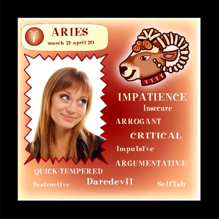 ARIES 'Not so Positive' Tile