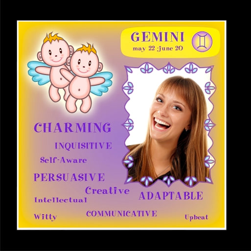 GEMINI 'Positive' Tile