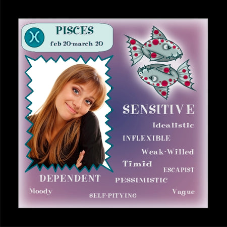 PISCES 'Not so Positive' Tile