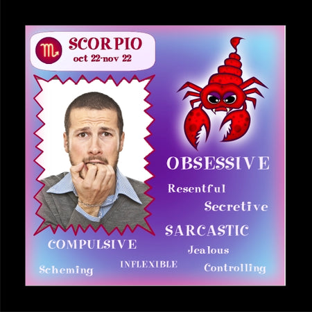 SCORPIO 'Not so Positive' Tile