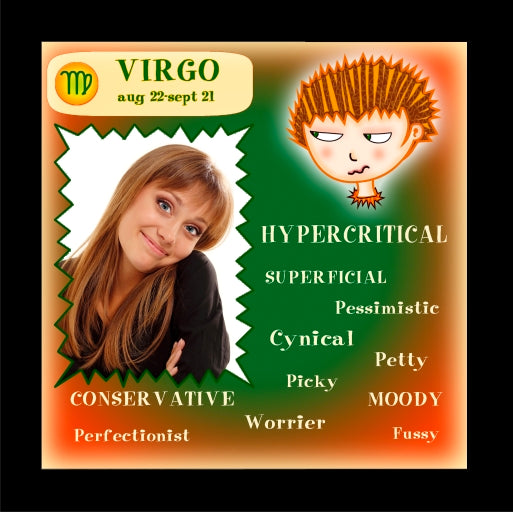 VIRGO 'Not so Positive' Tile